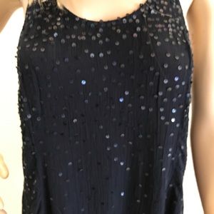 Free People sequin tank top